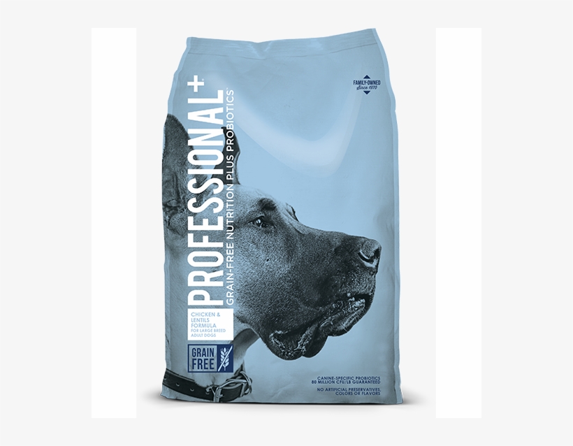 Diamond Professionals Grain Free Large Breed Dog Food - Diamond Professional Plus Dog Food, transparent png download