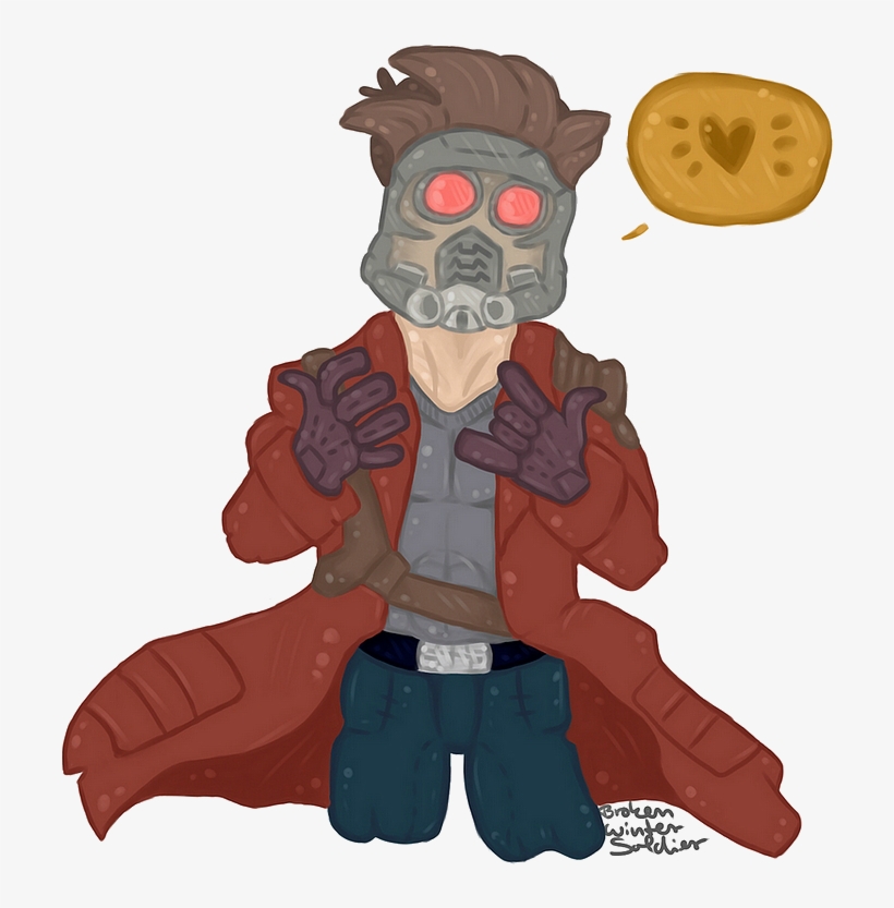 Jpg Royalty Free Library Star Lord By Ll Fenix On Deviantart - Illustration, transparent png download