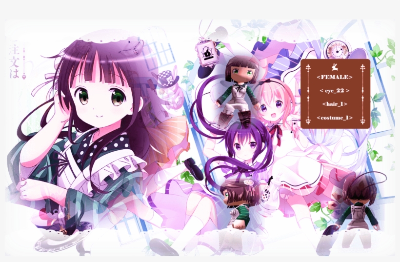 「請問您今天要來點兔子嗎?」畫冊cafe Du Lapin(全), transparent png download