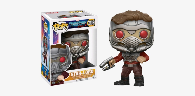 Star-lord W/mask Pop E Rs - Funko Pop! Marvel: Star-lord, transparent png download