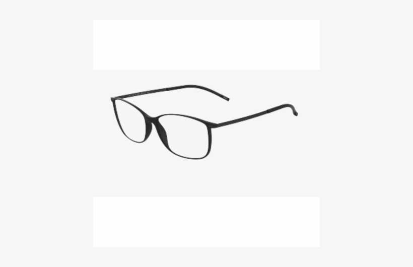 Free Library Silhouette Urban Lite Full Rim Black Piece - Silhouette, transparent png download