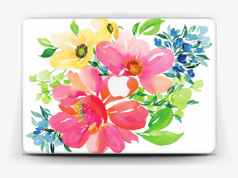 Floral Spring - Macbook Pro 13-inch, transparent png download