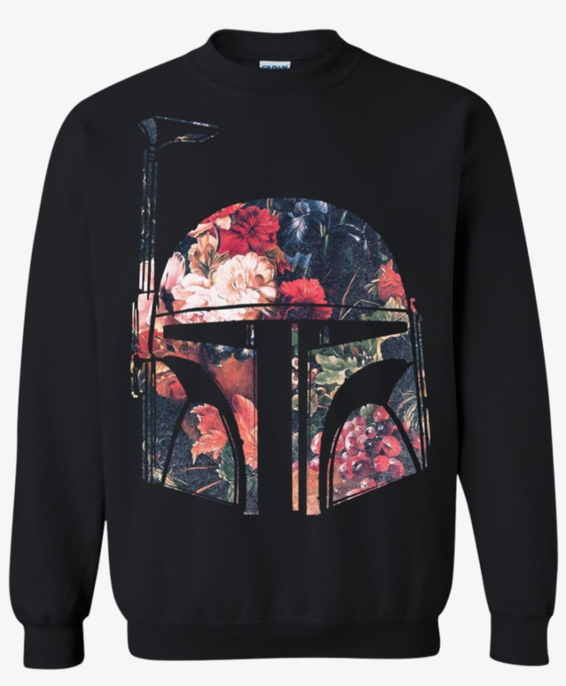 Floral Boba Fett Helmet Star Wars Shop Gifts T Shirts - Tank Top: Juniors Tank Top: Star Wars- Floral Fett,, transparent png download