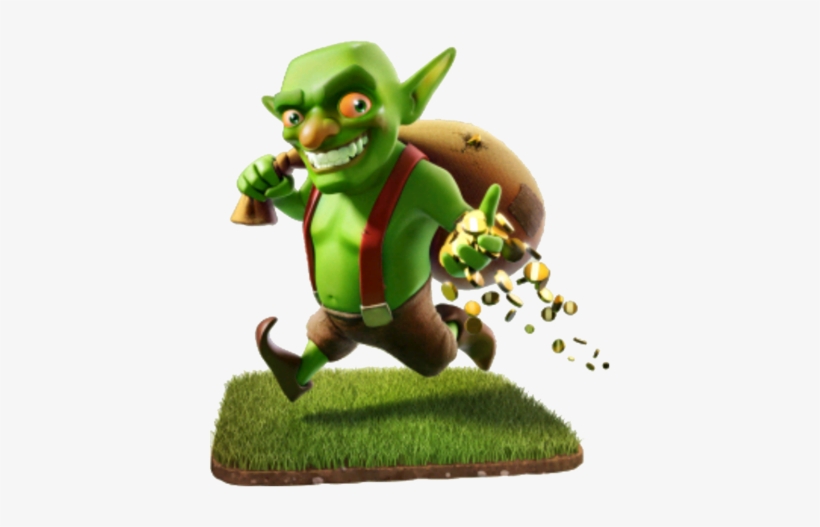 Clash Goblin Png Banner Free Download - Clash Of Clans Goblin, transparent png download