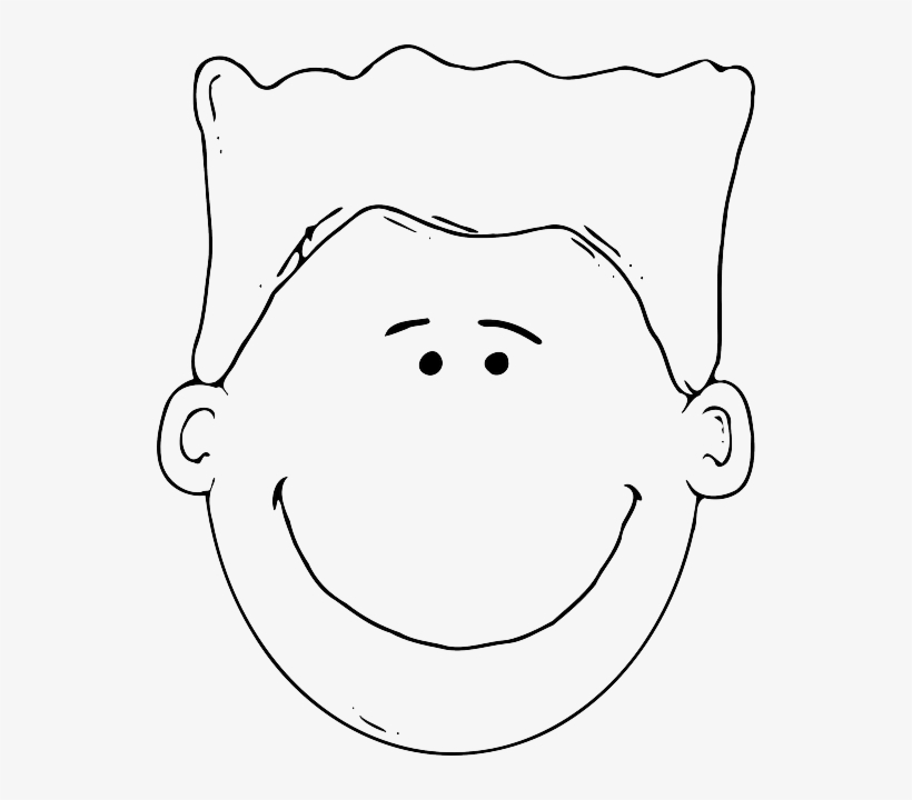 Head, Outline, People, Man, Face, Human, Brain - Obličej Obrys, transparent png download