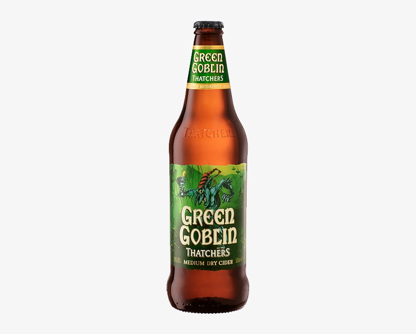 Green Goblin 1 - Thatchers Green Goblin Medium Dry Cider, transparent png download