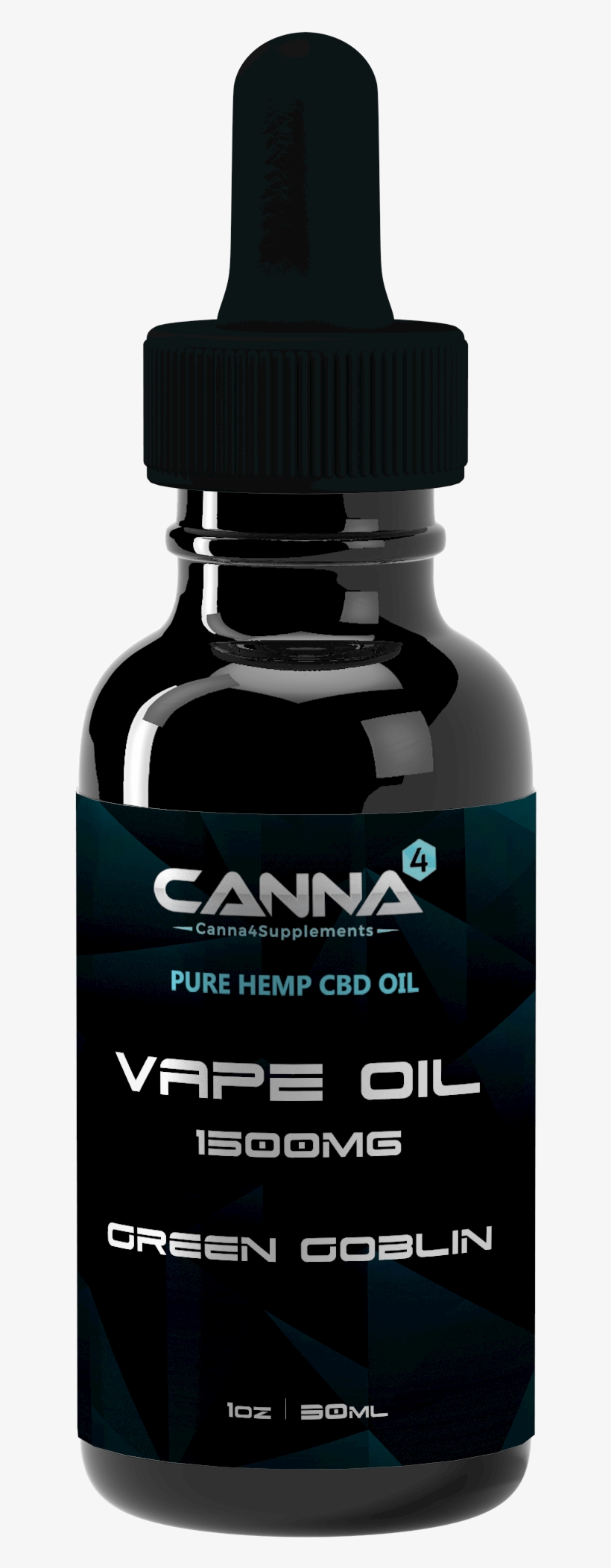 Cbd Vape Oil 1500mg 1oz Green Goblin - Cbd 2000mg Vape, transparent png download