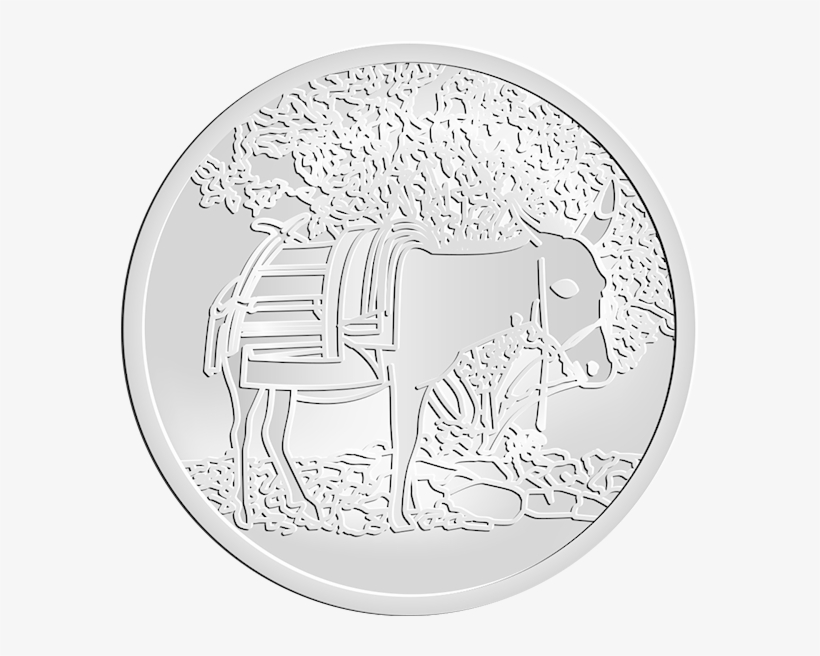 The Number Of Donkeys Is Gradually Falling In Dalmatia, - Silver, transparent png download