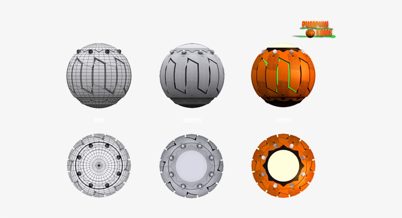 Pumpkin Bomb - Udk Shader - Circle, transparent png download