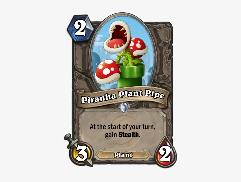 Super Mario Edition - Custom Hearthstone Cards Meme, transparent png download