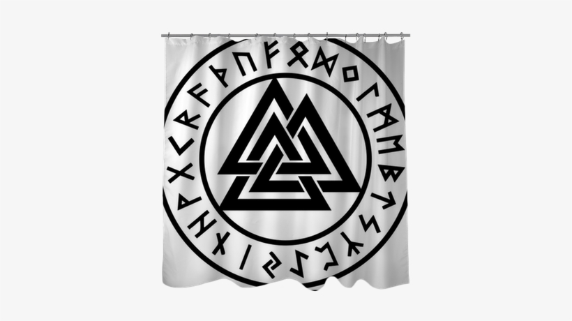Valknut, Runen Kreis, Odin Symbol, Dreieinigkeit Shower - Valknut Symbol, transparent png download