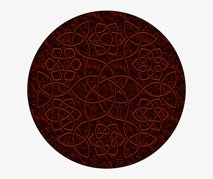 Star And Triquetra Mandala - Circle, transparent png download