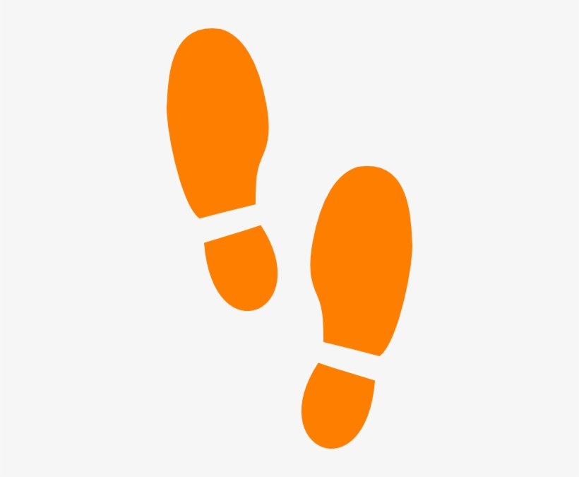 In Color Kids Walking Feet Panda Free Images - Shoe Prints, transparent png download