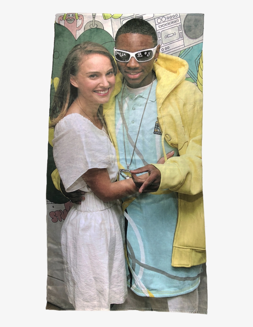 The Soulja Boy Natalie Portman Towel - Soulja Boy Natalie Portman, transparent png download