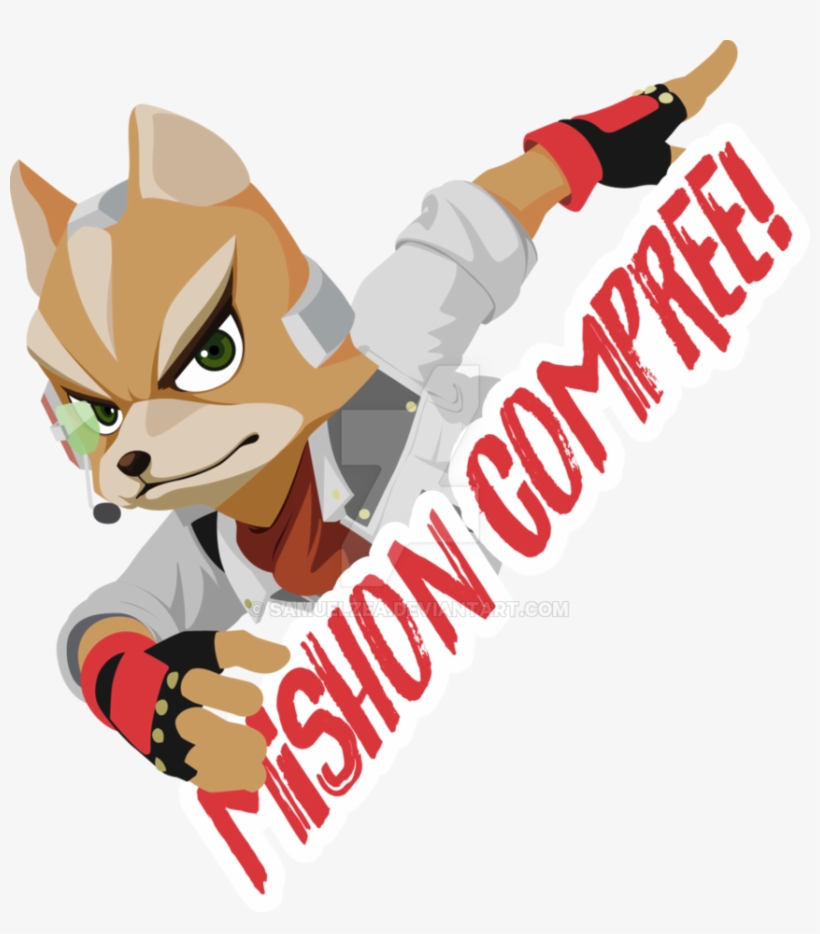 Fox Mccloud Sticker - Digital Art, transparent png download