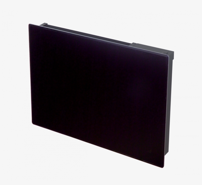 Girona Black Glass Panel Heater - Leather, transparent png download