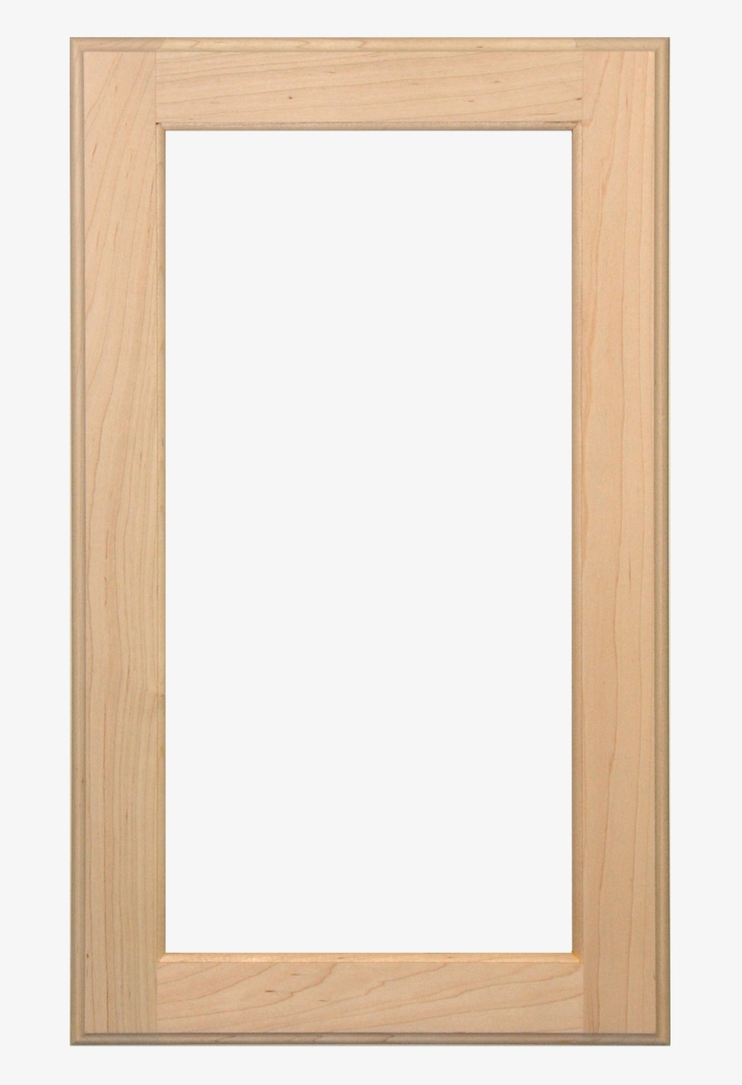 Stained Single Panel Glass Pane Door Maple - Mirror, transparent png download