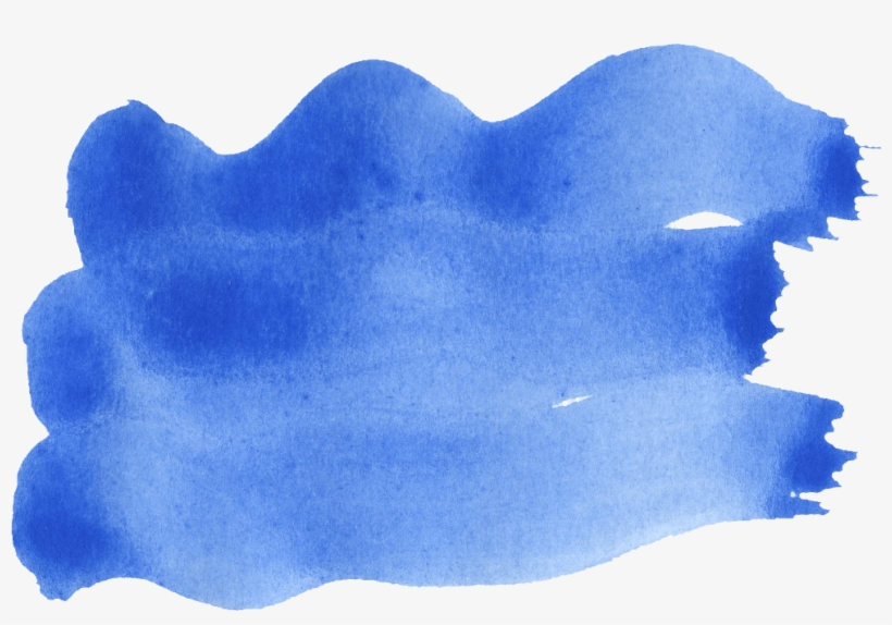 Blue Ink Paint Brush, transparent png download