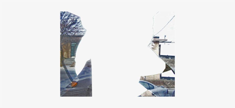 Broken Glass Psd, Vector Graphic - Broken Window, transparent png download