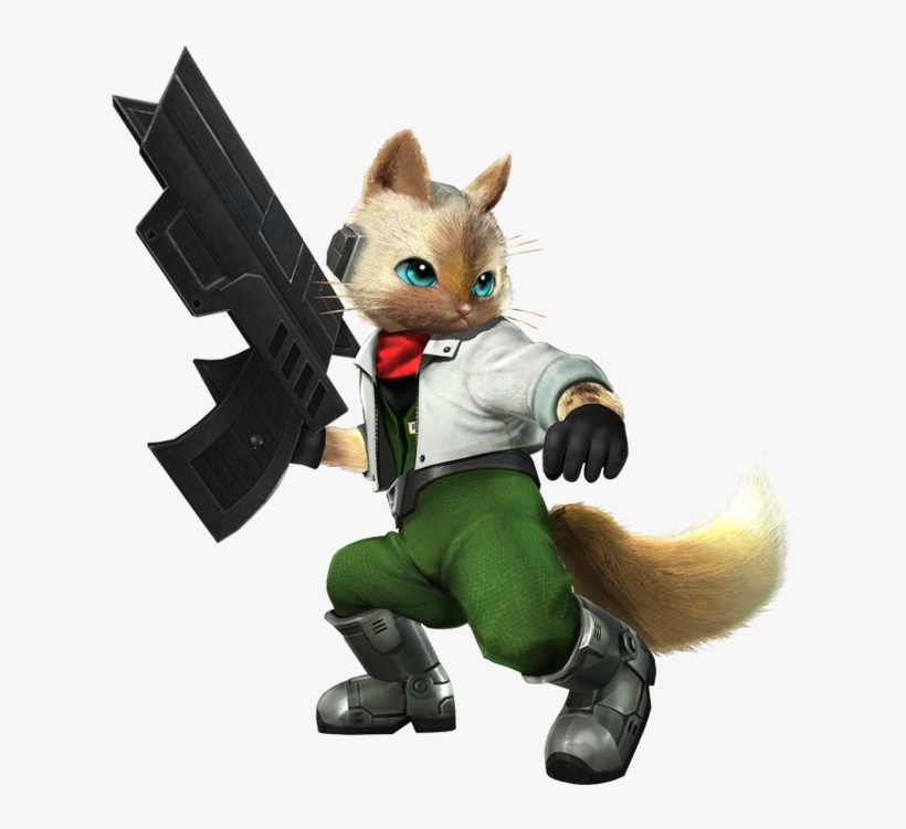 Daring Fox Mccloud From Star Fox, Elite Class Cyber - Monster Hunter Generations Cat, transparent png download