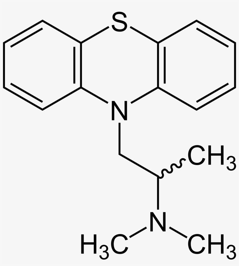 File - Promethazine - 9 Aminoacridine, transparent png download