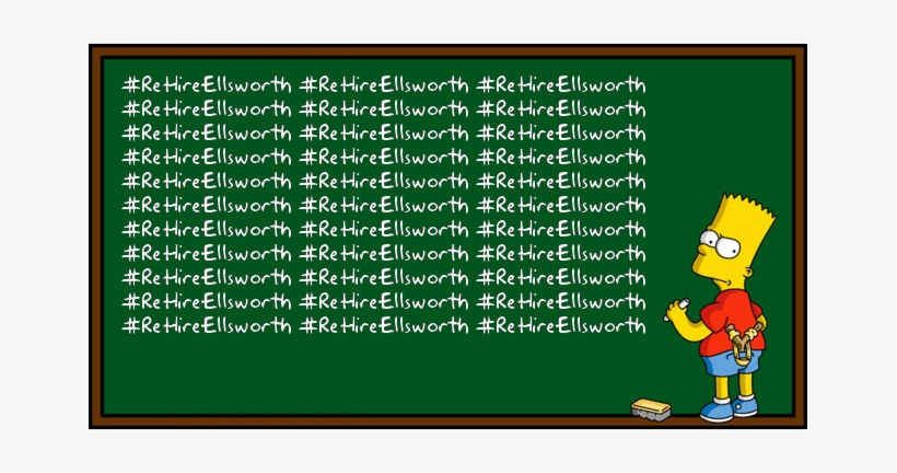 James Ellsworth On Twitter - Bart Simpson, transparent png download