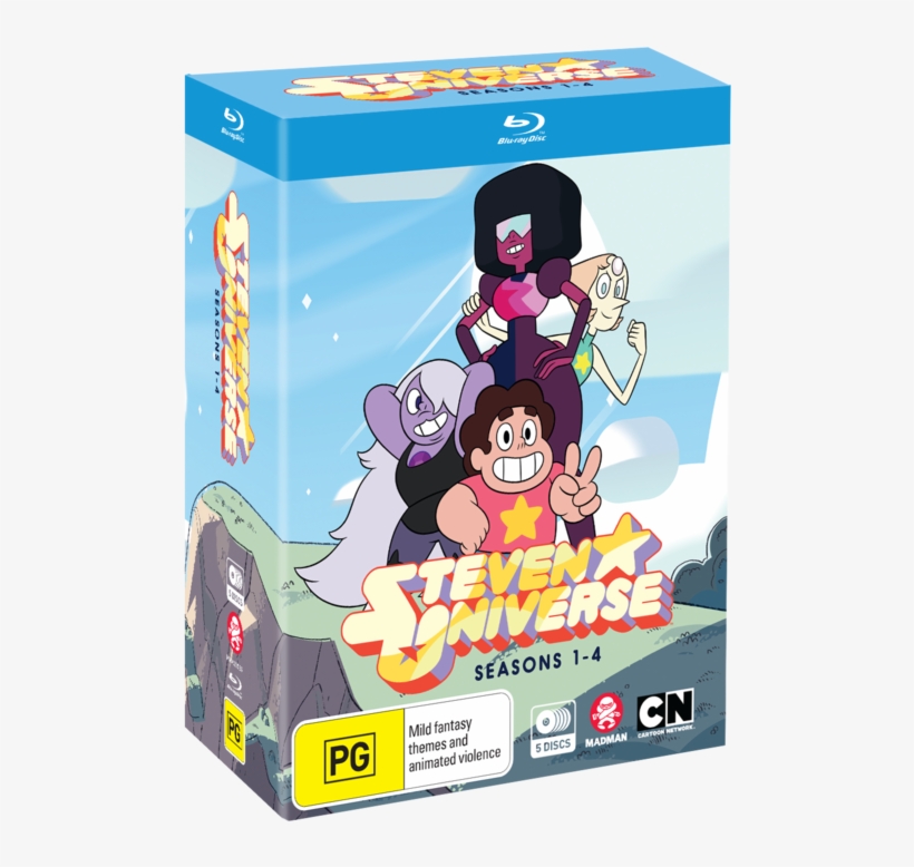 Steven Universe Seasons 1 4 - Steven Universe Blu Ray, transparent png download