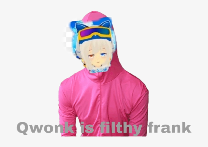 Qwonk Is Actually Filthy Frank - Costume, transparent png download