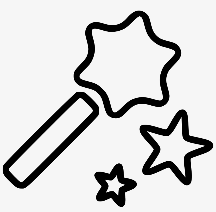 Wizard Wand Comments - Wallet, transparent png download