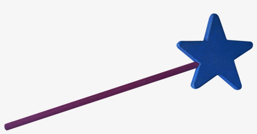 Png,magic Wand,wand Blue,juquete,juquete Wood - Bacchetta Magica Png, transparent png download