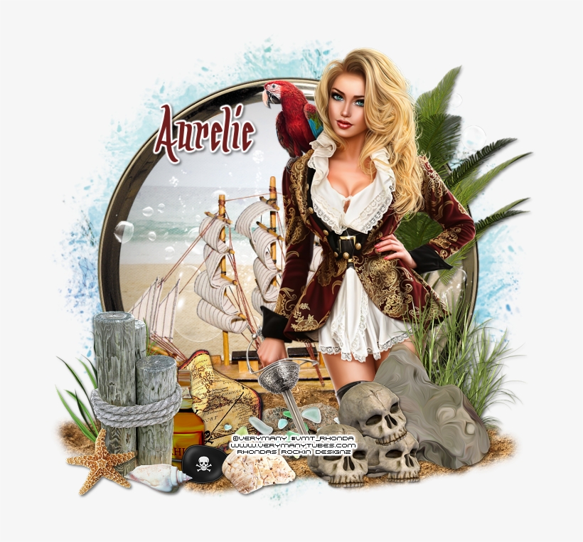 Pirate Parrot Png Download - Poster, transparent png download