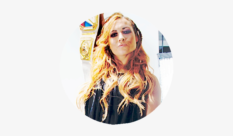 Becky Lynch Icons With The Smackdown Women's Championship - Blond, transparent png download