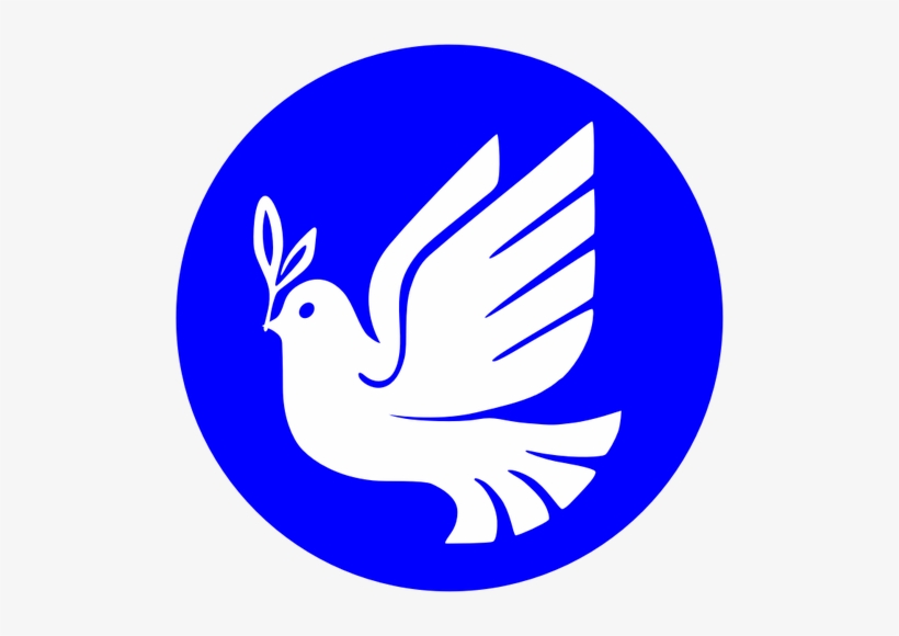 Peace Dove Clipart Burung - Pomba Azul Png, transparent png download