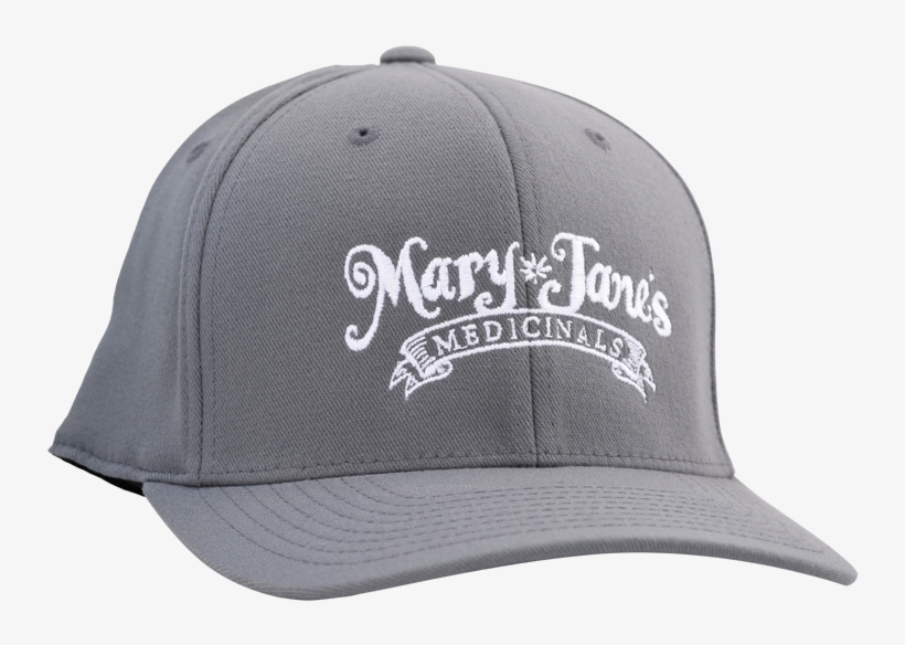 Mary Jane's Medicinals Flex Fit Grey - Baseball Cap, transparent png download