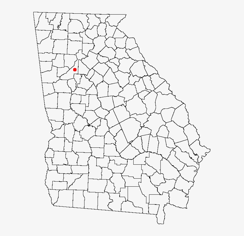 Dahlonega Ga On A Map, transparent png download