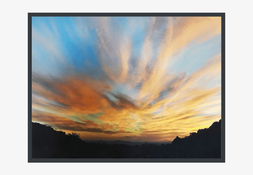 Sonoran Sunset Photo On Canvas By Jeff Skoglind - Sunset, transparent png download