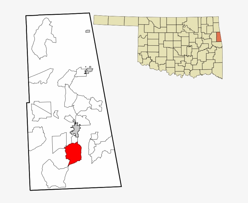 Adair County Oklahoma Incorporated And Unincorporated Map Of Oklahoma