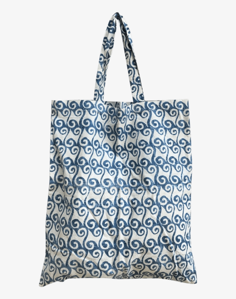 Blue Wave Tote - Tote Bag, transparent png download