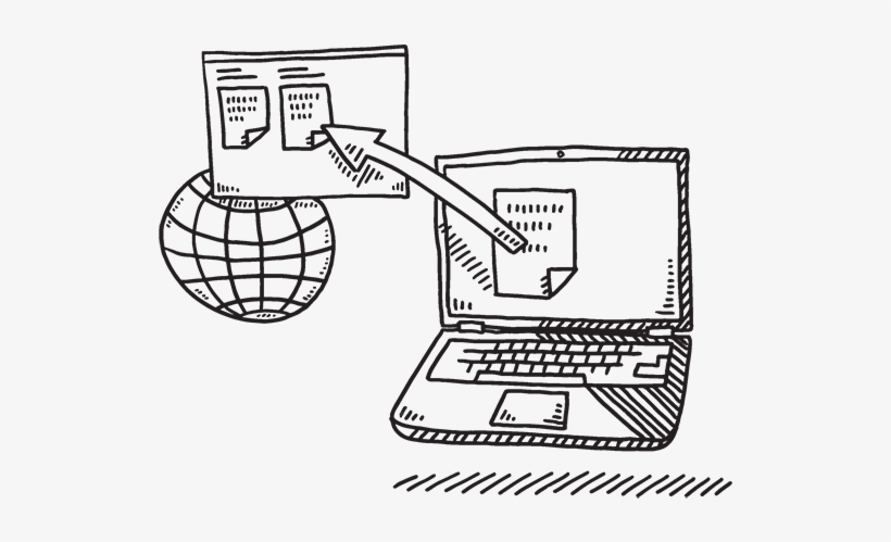 Building A Personal Brand - Website Drawing, transparent png download