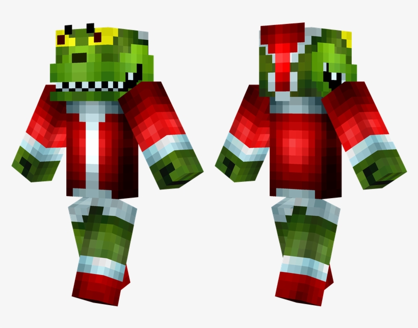 Grinch - Minecraft Skins Grinch, transparent png download