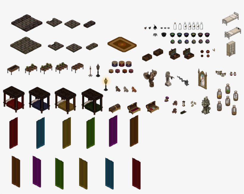 Pic 1 - Http - //i - Imgur - Com/3rmzecf - Habbo Curtains, transparent png download