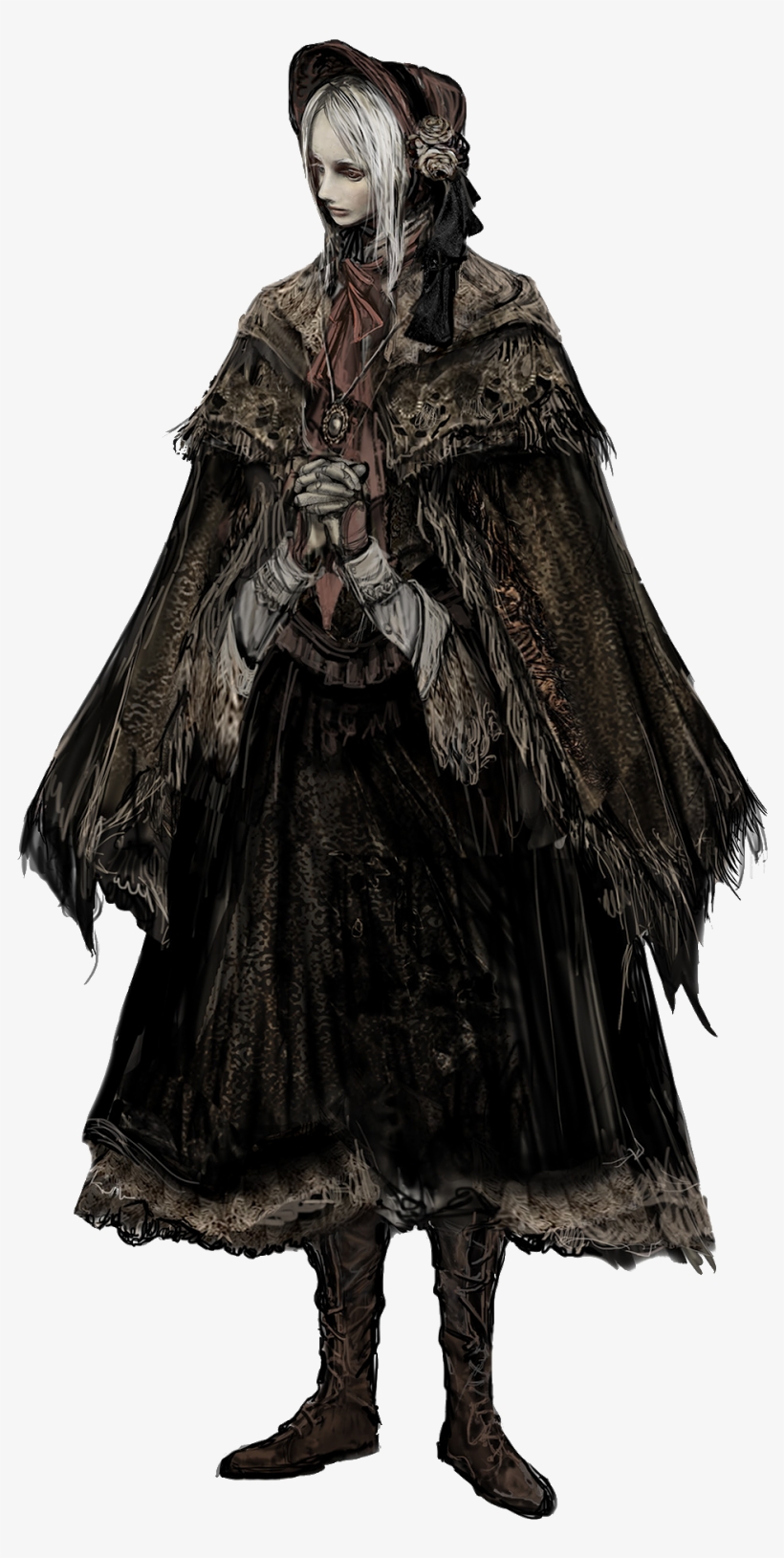 Bloodborne Png Image - Bloodborne Plain Doll Concept Art, transparent png download