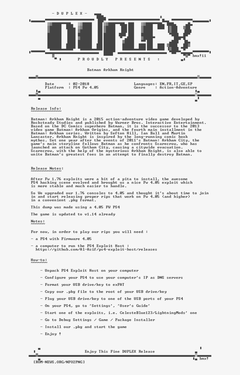 Batman - Arkham - Knight - Ps4-duplex - - Playstation 4, transparent png download