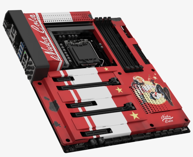 Nzxt H700 Mid Tower Case Nuka Cola, transparent png download