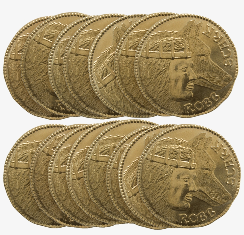 15 Robb Stark Half-dragons Gaming Coins - Game Of Thrones - House Stark Coin Set, transparent png download