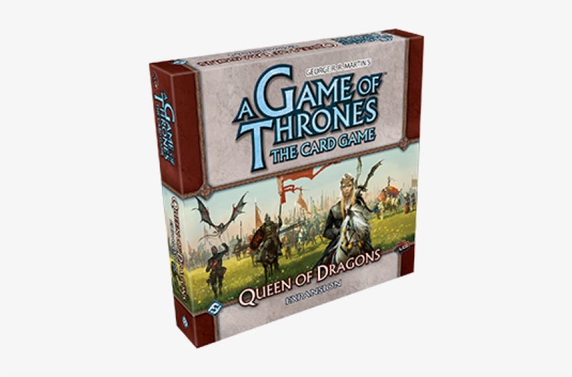 A Game Of Thrones - Fanatsy Flight Games Agot Lcg Queen Of Dragons, transparent png download