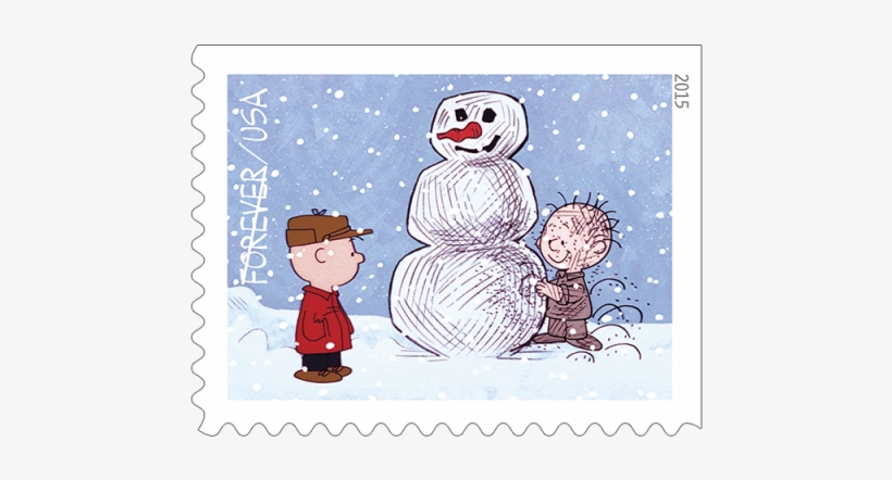 Image - Charlie Brown Christmas Stamps, transparent png download