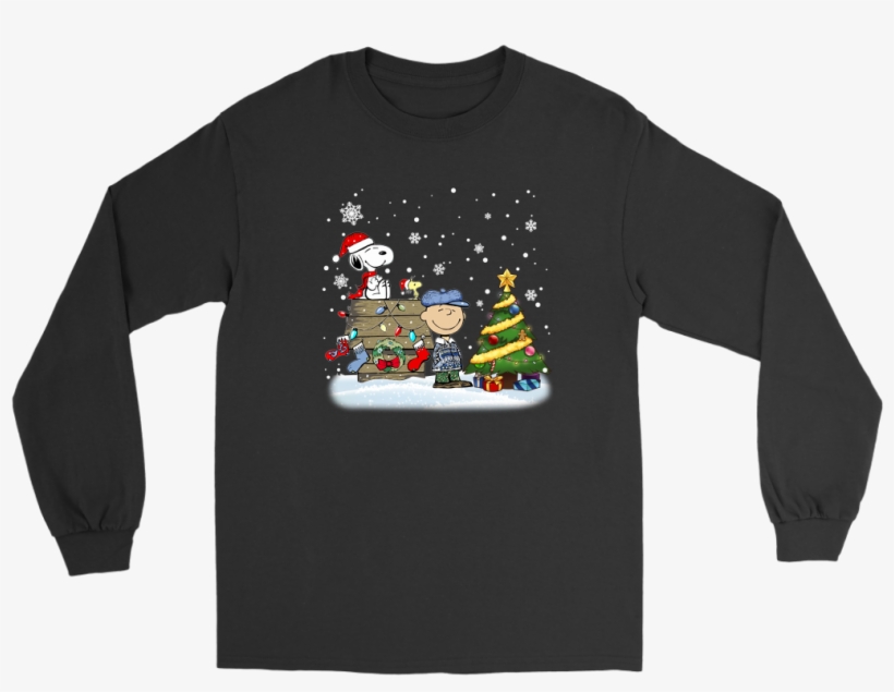 Christmas Charlie Brown Snoopy The Peanuts Movie Shirts - Monkas Shirt, transparent png download