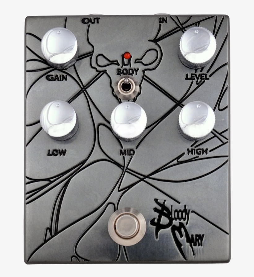 The Ultimate Distortion Pedal For Shredders - T-rex Bloody Mary Guitar Effect Pedal, transparent png download