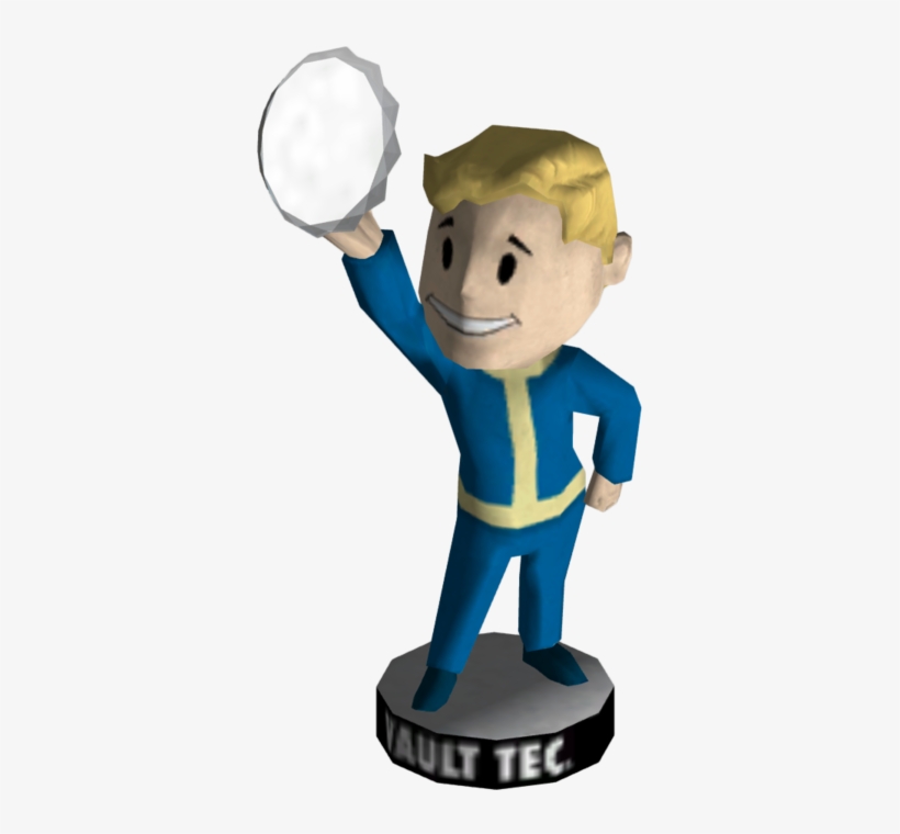 Image - Vault Boy Bobblehead Barter, transparent png download